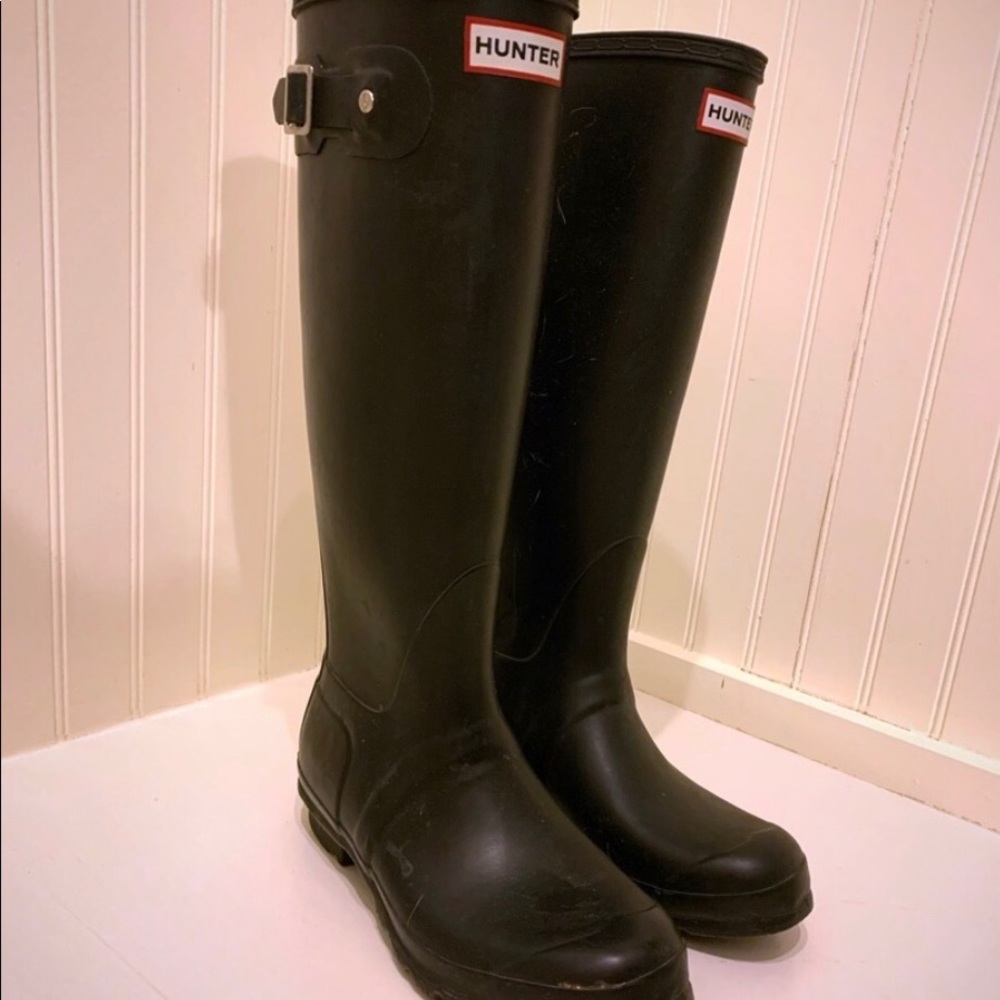 Hunter rain boots